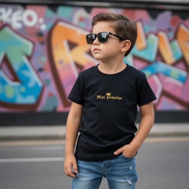 Camisa Elastano Escrito Bordado